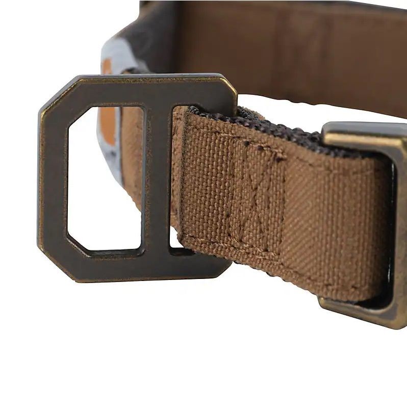 Carhartt Dark Brown Duck Large Dog Collor