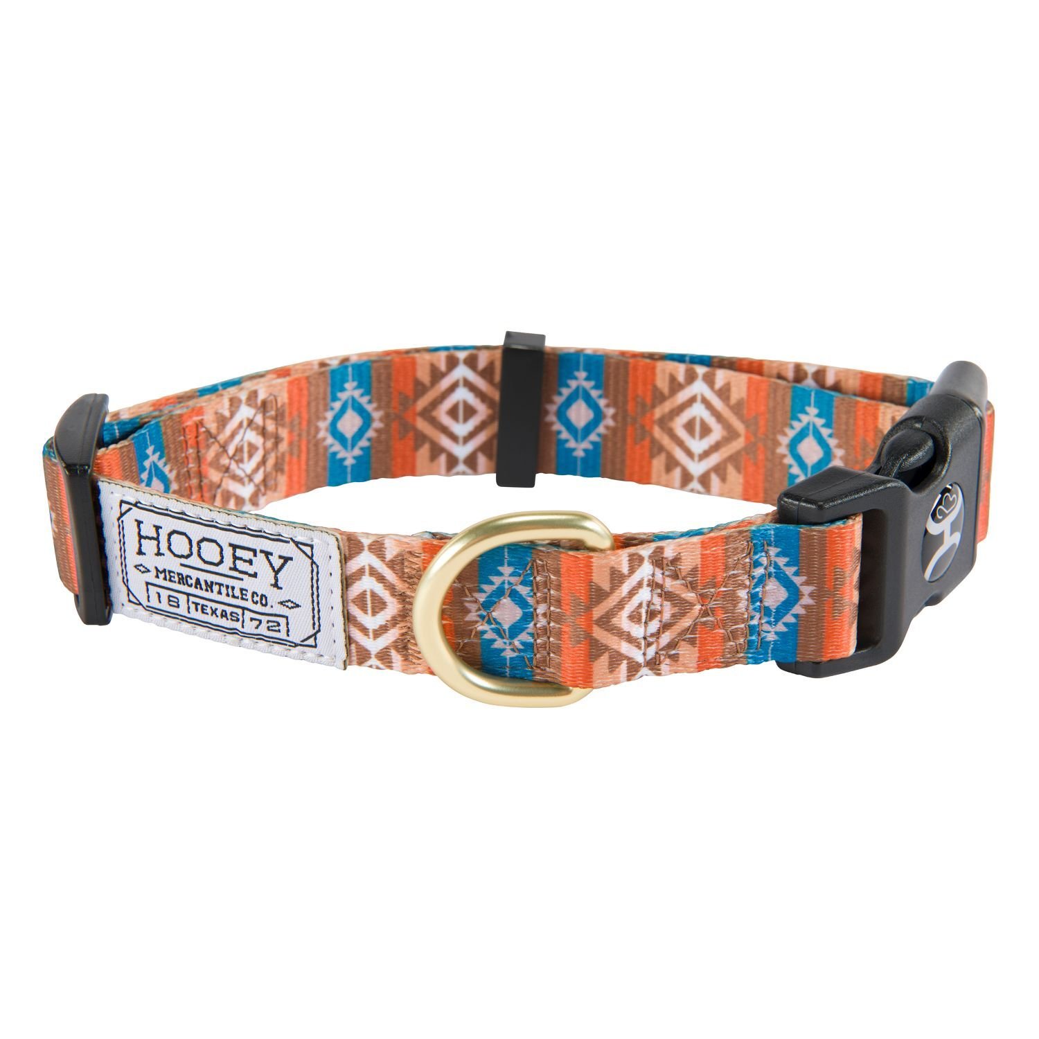 Hooey Medium Aztec Dirty Turquoise Nomad Collar