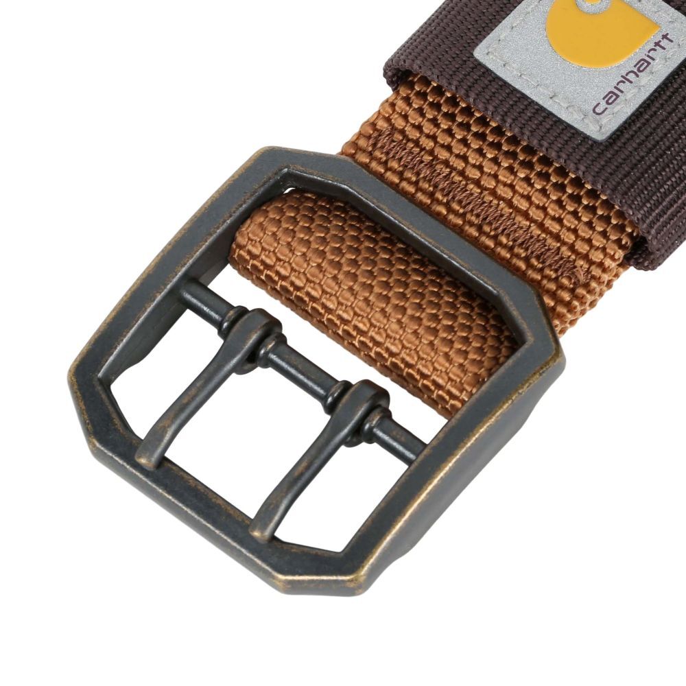 Carhartt Nylon Wide Large Carhartt Brown Dog Collar