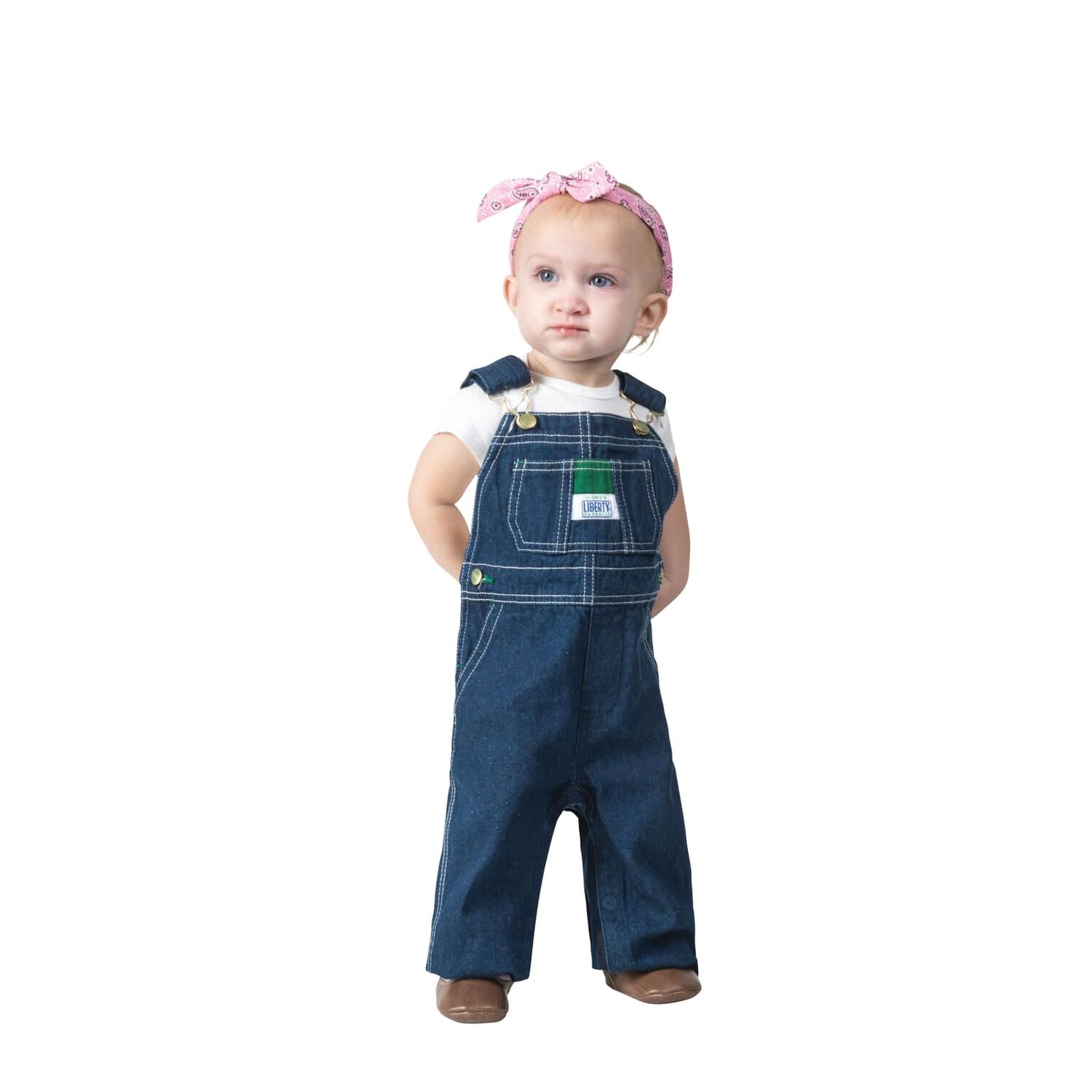 Liberty Kids' Denim Bib Overalls