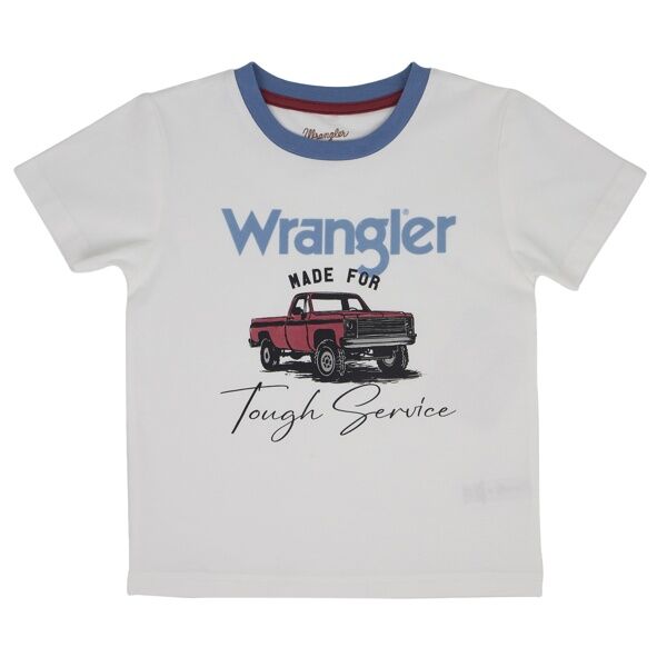 Wrangler Boy's Toddler Tough Service T-Shirt