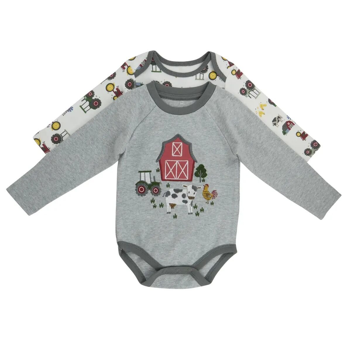 Wrangler Boy's Infant Farm Bodysuit