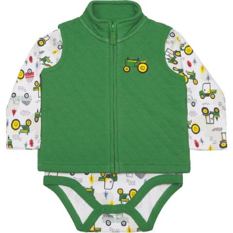 John Deere Boy's Tractor Set 3-Piece