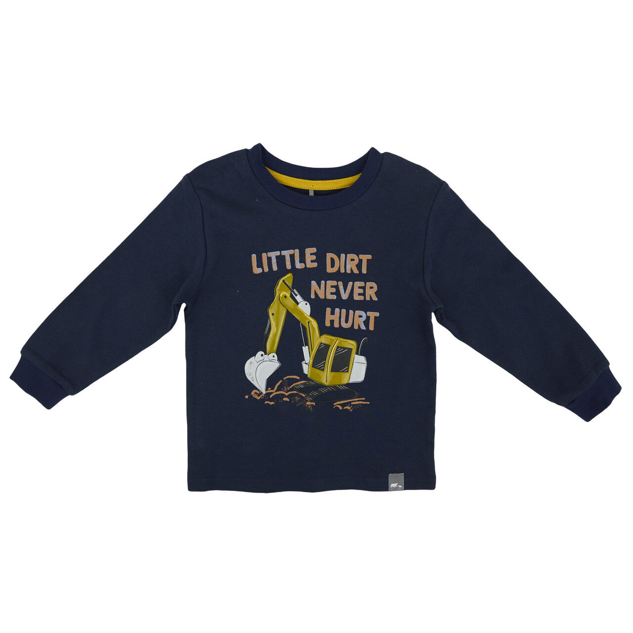 Wrangler Boy's Little Dirt Never Hurt Long Sleeve T-Shirt