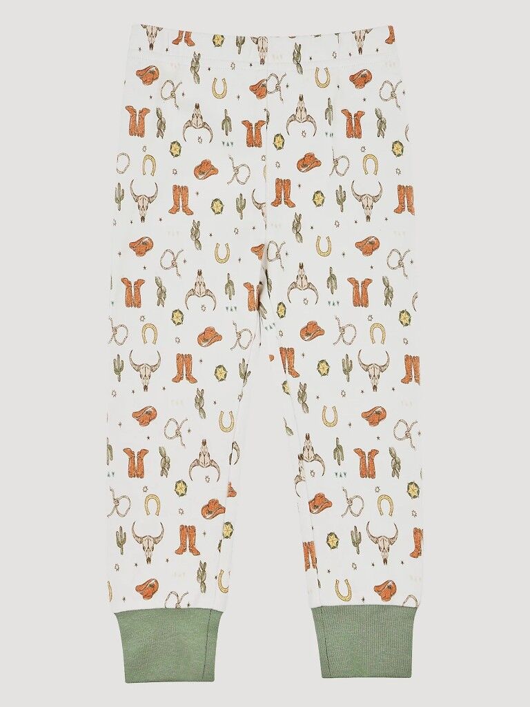 Wrangler Boy's Toddler Pajama Set