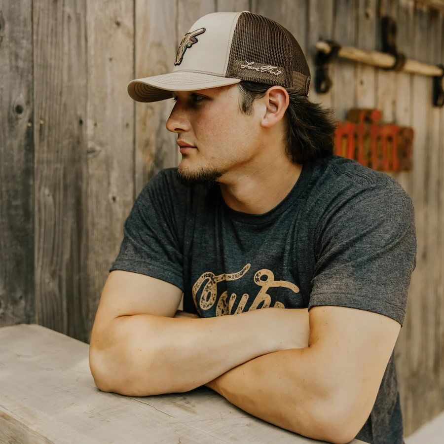 Lane Frost Men's Desperado Hat in Khaki