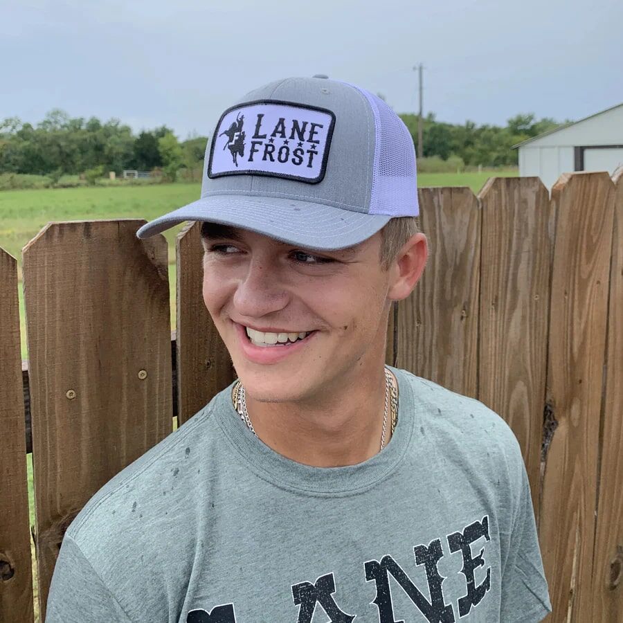 Lane Frost Men's Bucker Hat in Grey