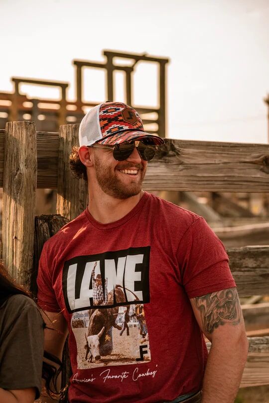 Lane Frost Men's Diamondback Hat in Orange