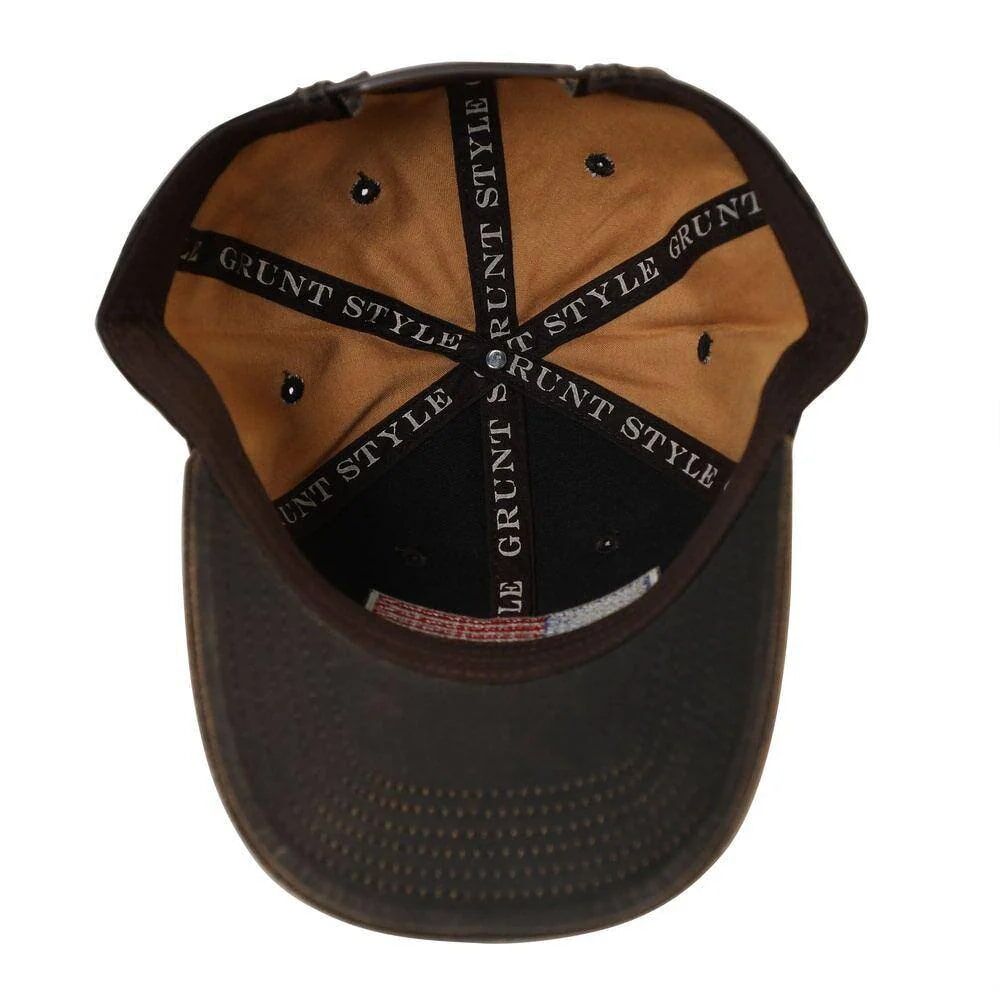 Grunt Style Men's Full Color Flag Waxed Hat