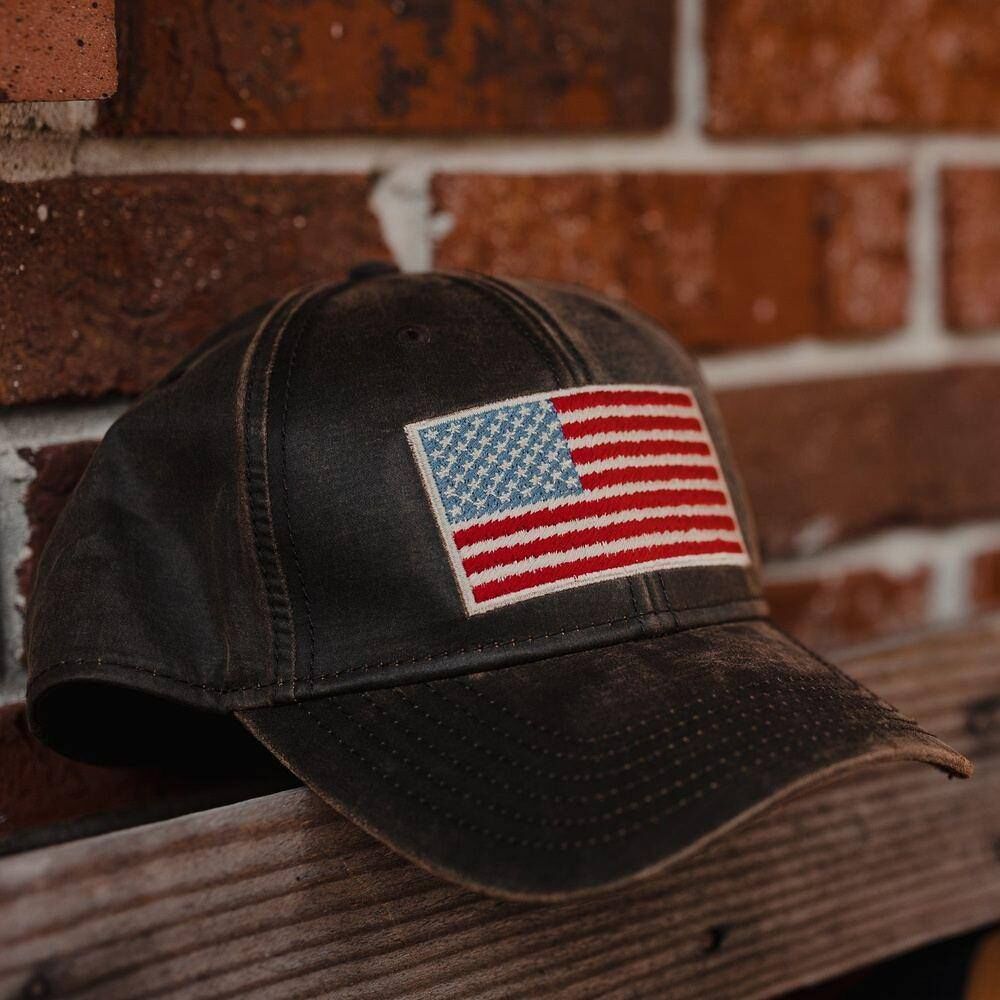 Grunt Style Men's Full Color Flag Waxed Hat
