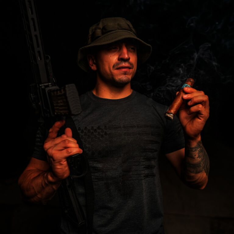 Grunt Style Men's Ammo Flag T-Shirt