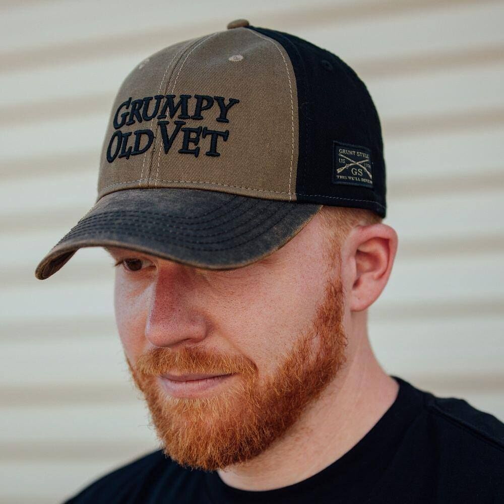 Grunt Style Men's Grumpy Old Vet Hat 2.0