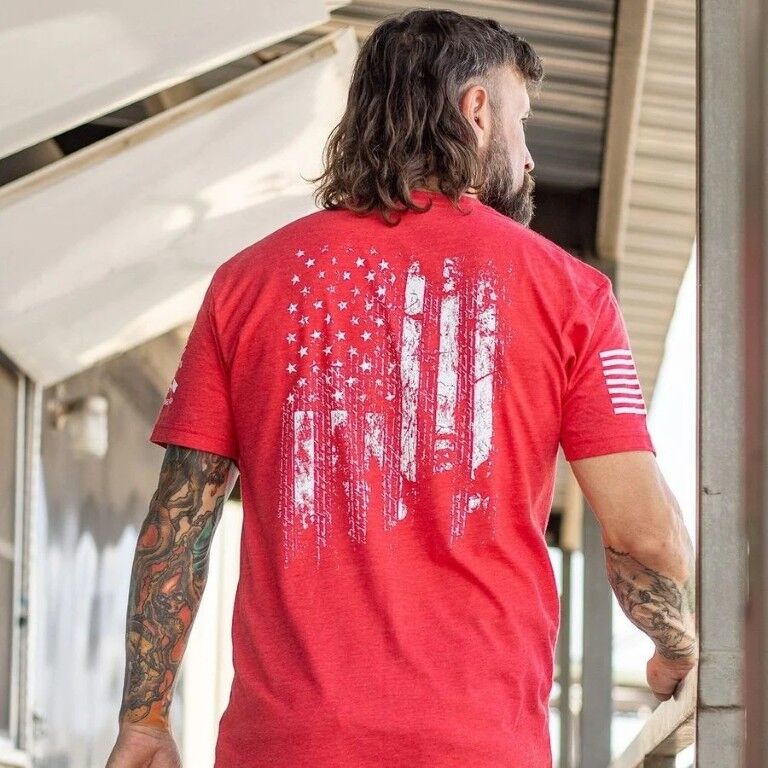 Grunt Style Men's 1776 Flag T-Shirt