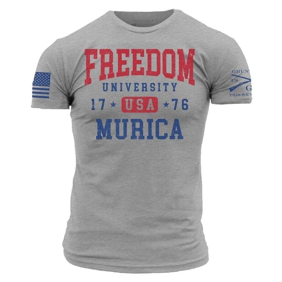 Grunt Style Men's Freedom University T-Shirt