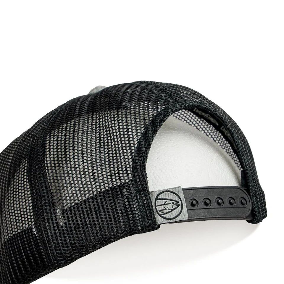 STLHD Men's Chrome Edition Trucker Hat in Heather Grey