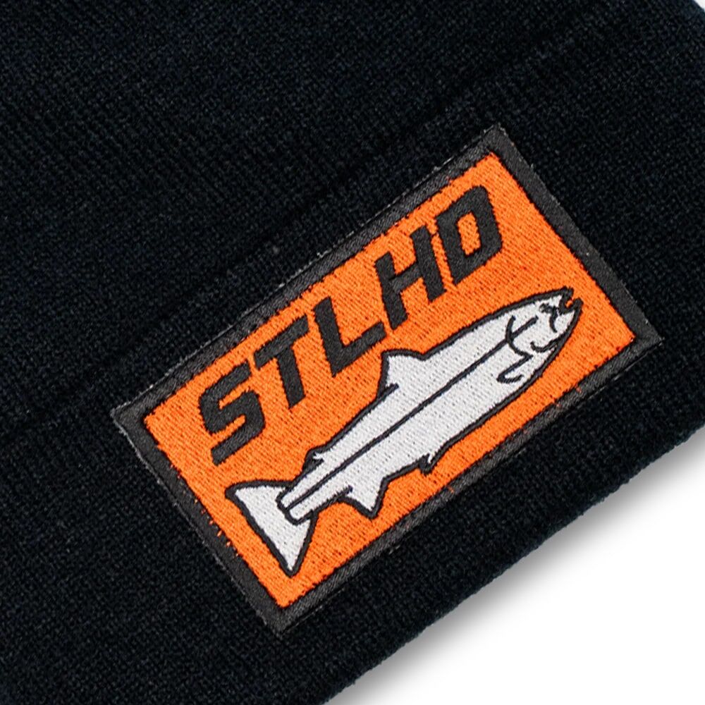 STLHD Men's Heritage Knit Hat in Black