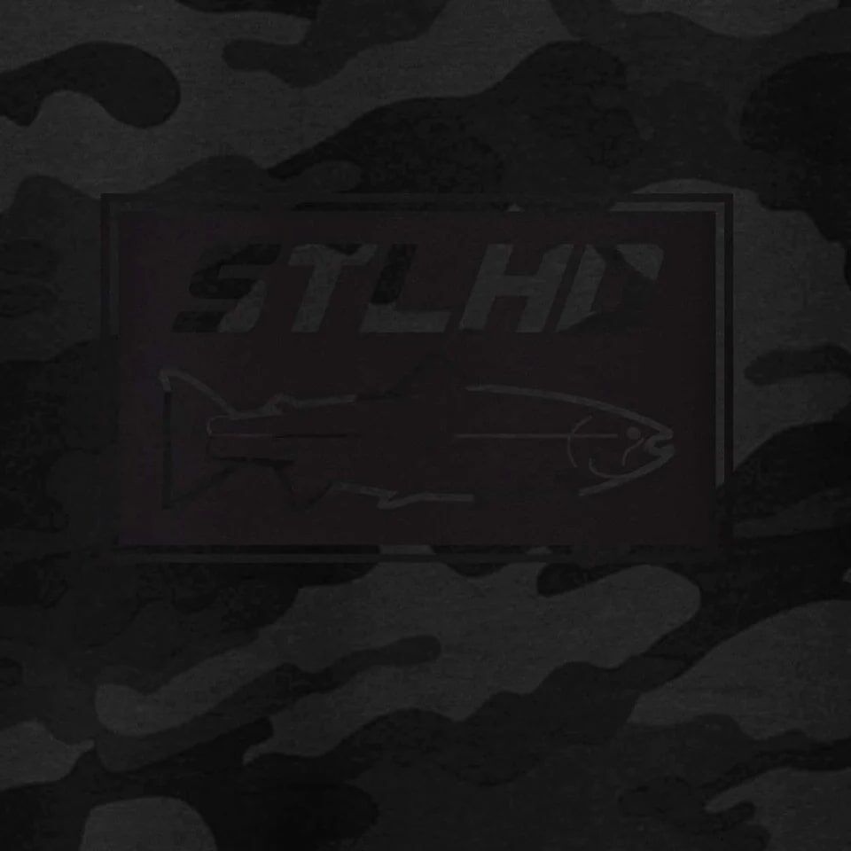 STLHD Men's Black Water Standard Hoodie