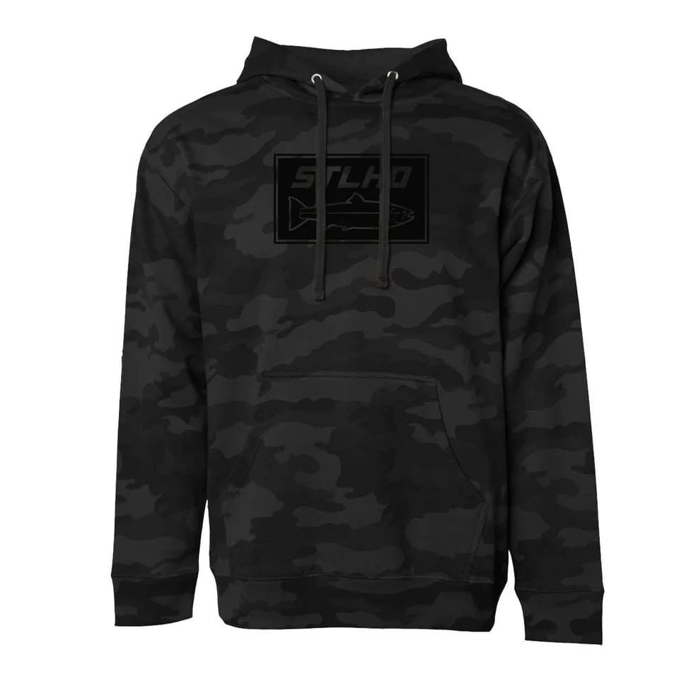STLHD Men's Black Water Standard Hoodie