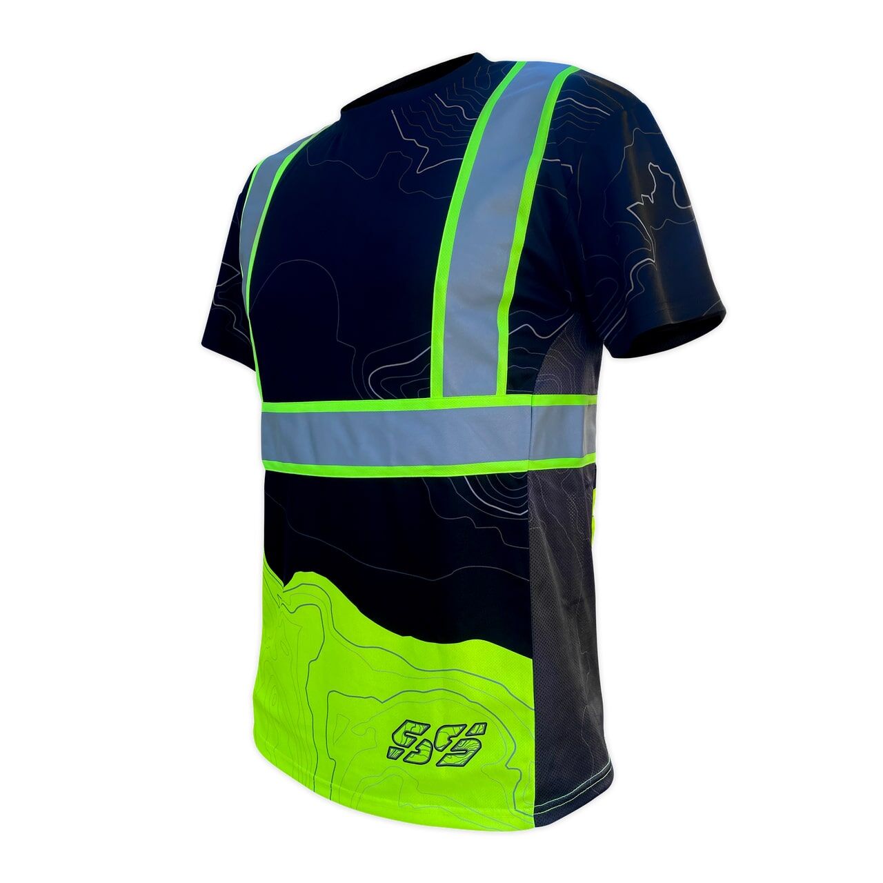 SafetyShirtz Men's SS360° Stealth Topo Type O Reflective Safety Shirt