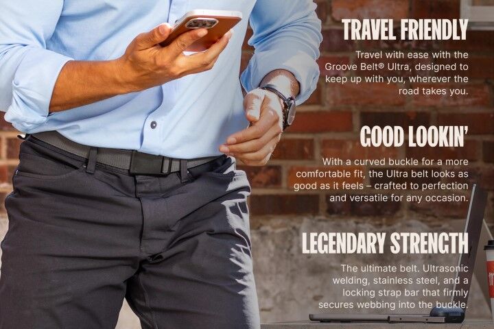 Groove Life Men's Groove Belt Ultra in Black