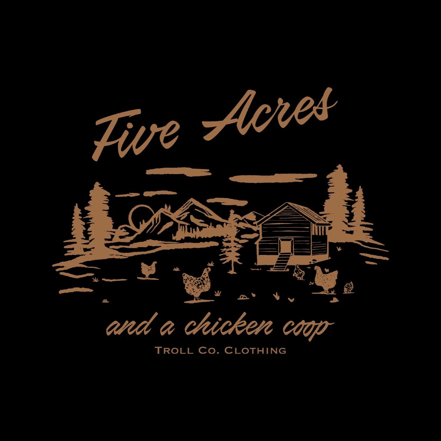 Troll Co. Women's Five Acres Hoodie