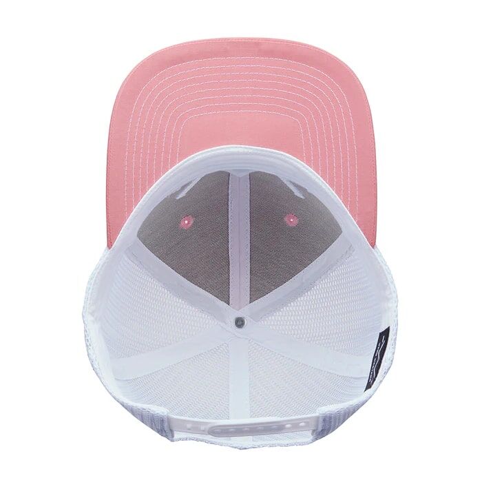 Webb Western Women's The Cowgirl Ball Cap in Pink/White