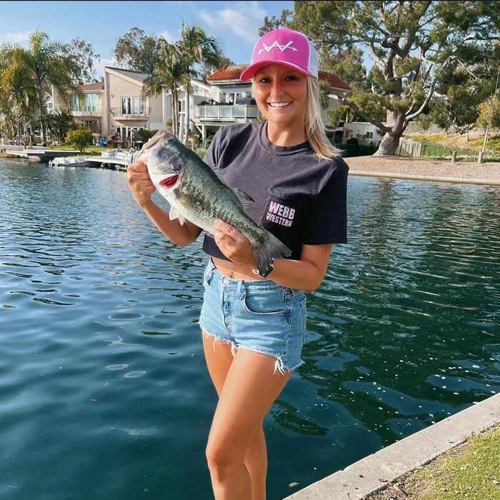 Webb Western Women's The Cowgirl Ball Cap in Pink/White