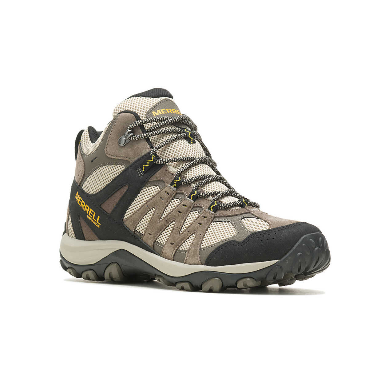 Merrell Men's Accentor 3 Mid Waterproof Boot in Boulder