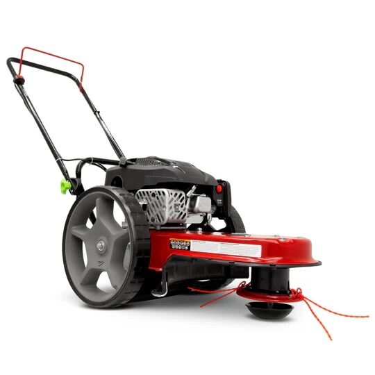 Earthquake 22-In Gas Wide Wheel Walk Behind Push Trimmer Mower