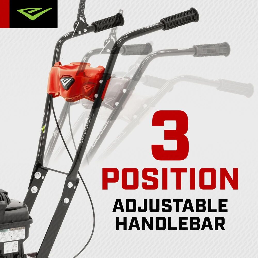 Earthquake Badger 140cc Gas Front Tine Tiller, 21 in.