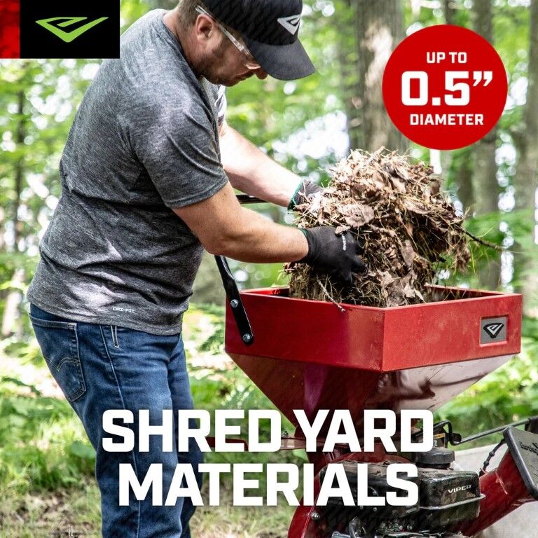 Earthquake K32 212cc Gas Chipper Shredder