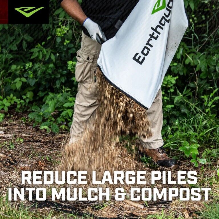 Earthquake K32 212cc Gas Chipper Shredder