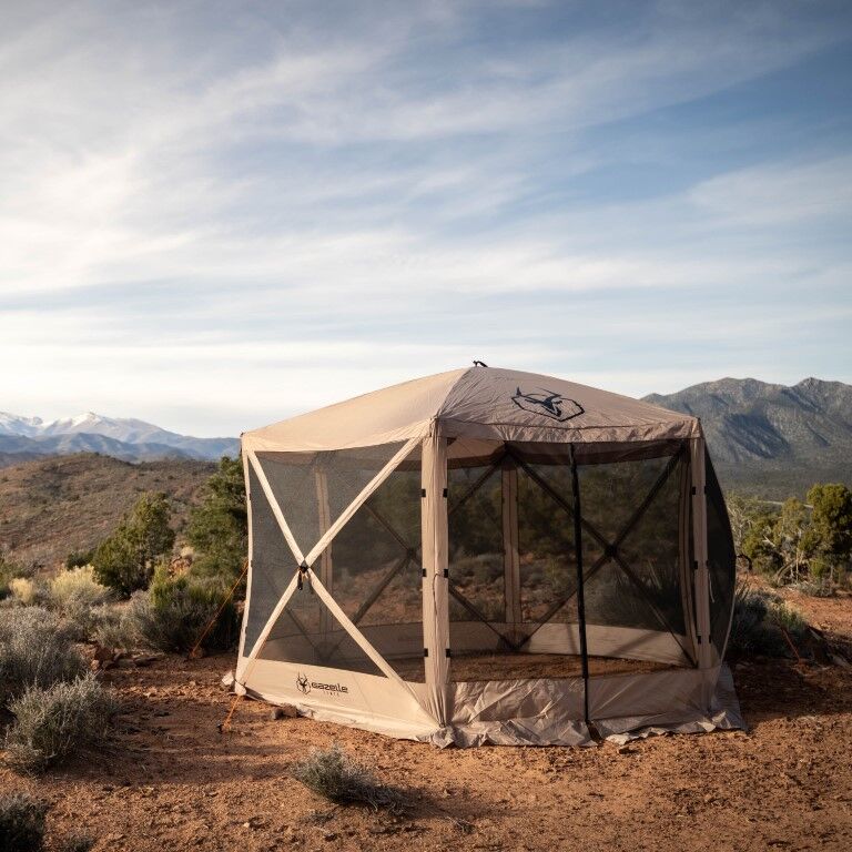 Gazelle G6 Portable Gazebo, 6-Sides
