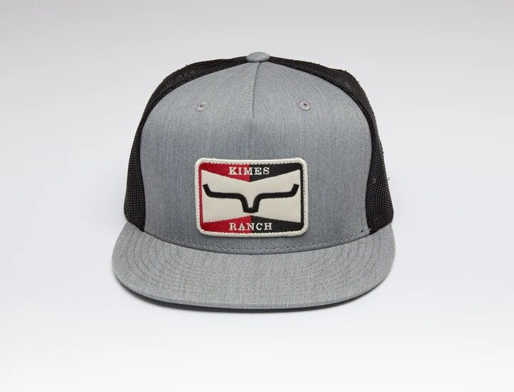 Kimes Ranch Men's Sparky Trucker Hat in Grey Heather