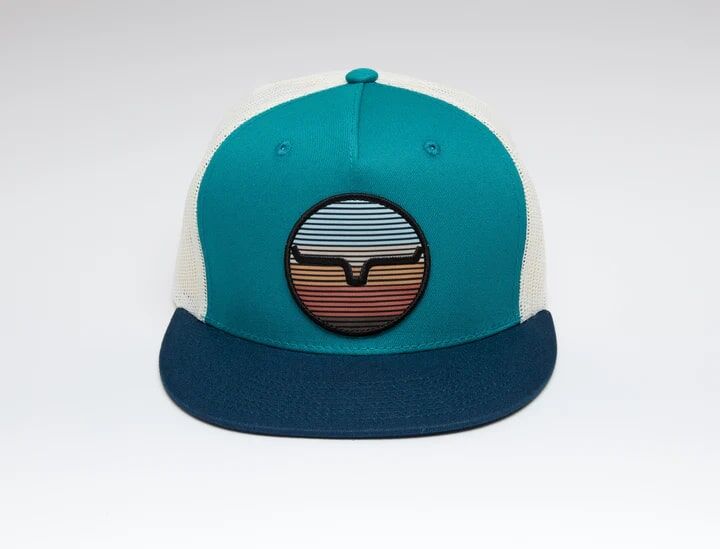 Kimes Ranch Men's The Graduate Trucker Hat in Teal