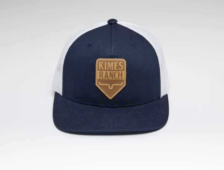 Kimes Ranch Men's Drop In Trucker Hat in Navy