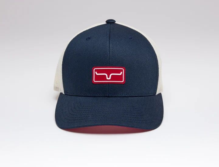 Kimes Ranch Men's Team Pro Trucker Hat in Navy
