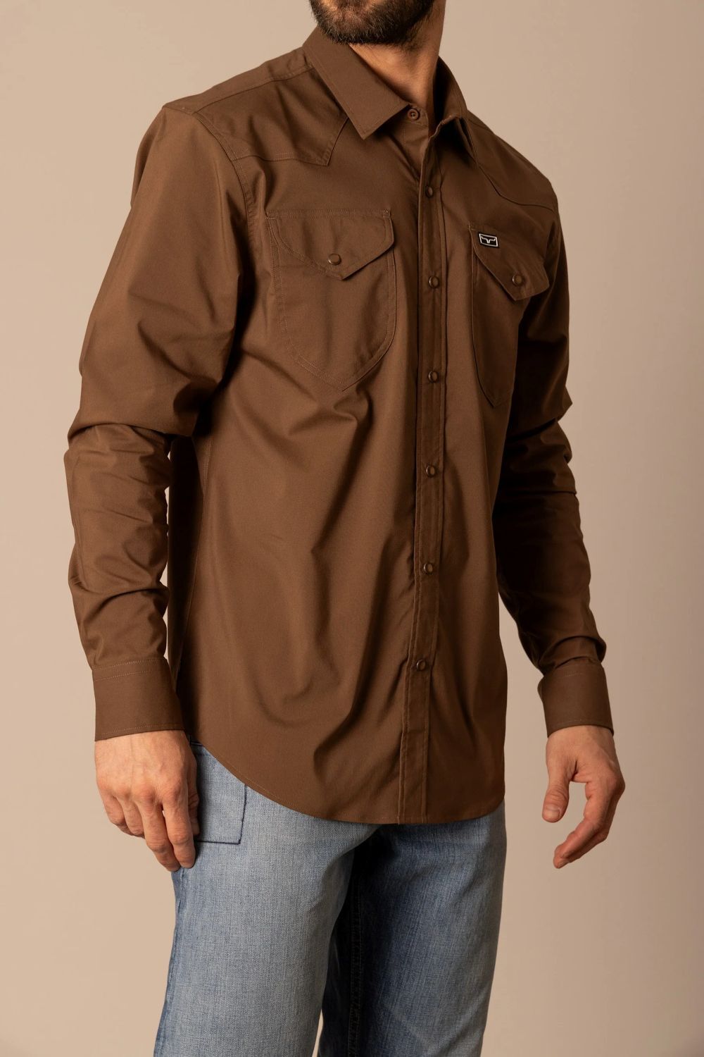 Kimes Ranch Men's Blackout Dress Shirt