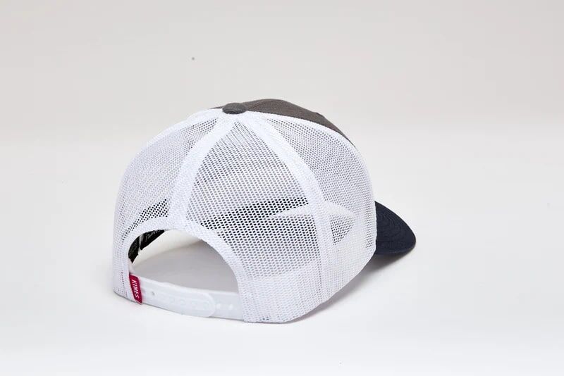 Kimes Ranch Men's American Trucker Hat in Charcoal