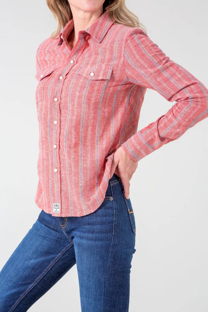 Kimes Ranch Women's Long Sleeve Ingram Stripe Top