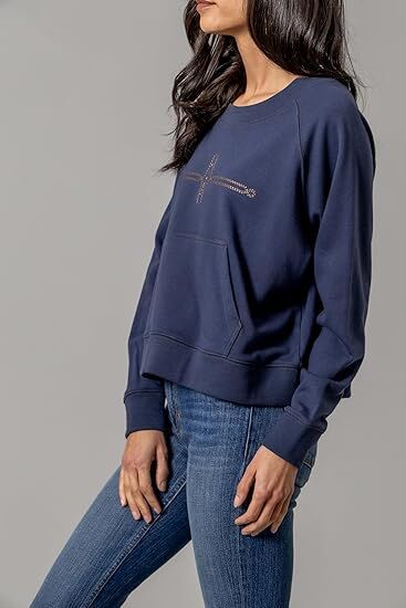 Kimes Ranch Women's Gracie Cropped Crewneck Pullover