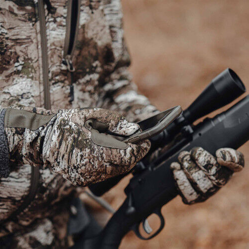 Huntworth Men's Barrow Heat Boot Heavyweight Windproof Softshell Hunting Gloves