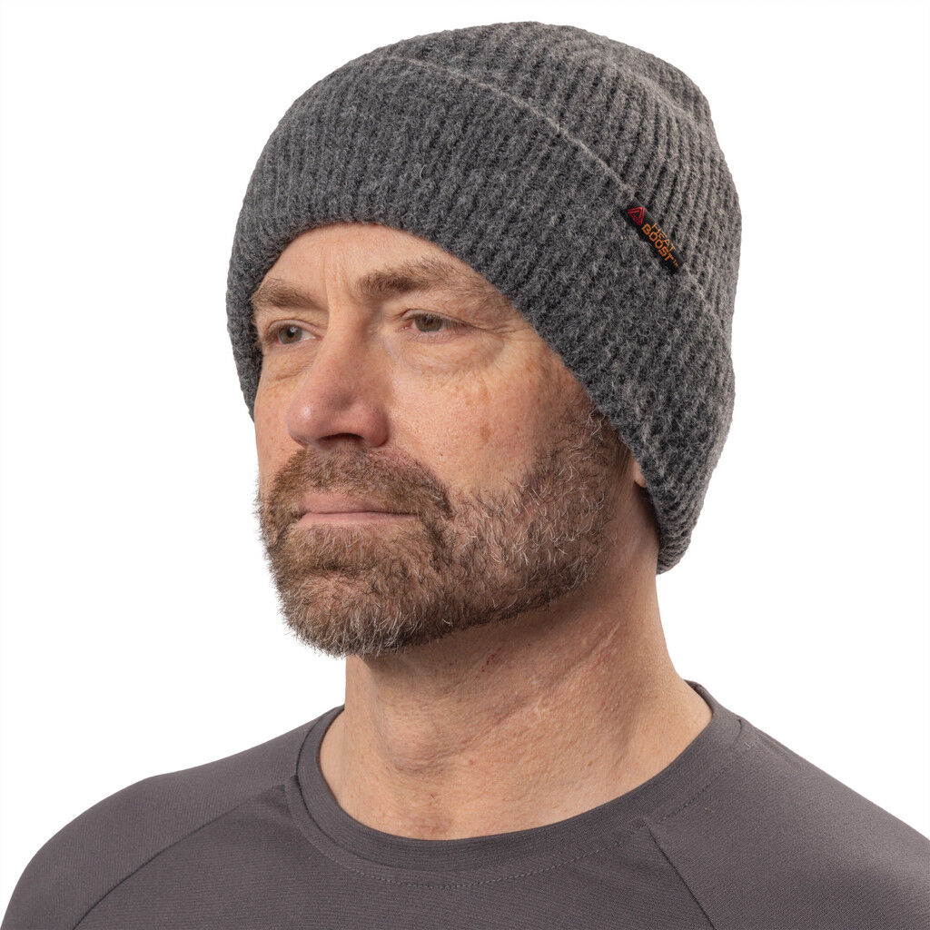 Huntworth Men's Hanover Heat Boost Lined Knit Winter Beanie