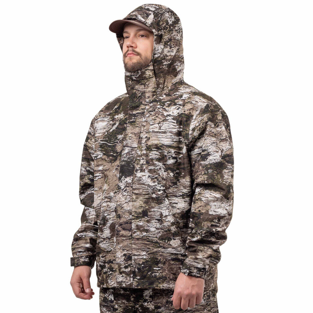 Huntworth Men's Winsted Lightweight, Waterproof, Tricot Hunting Rain Jacket