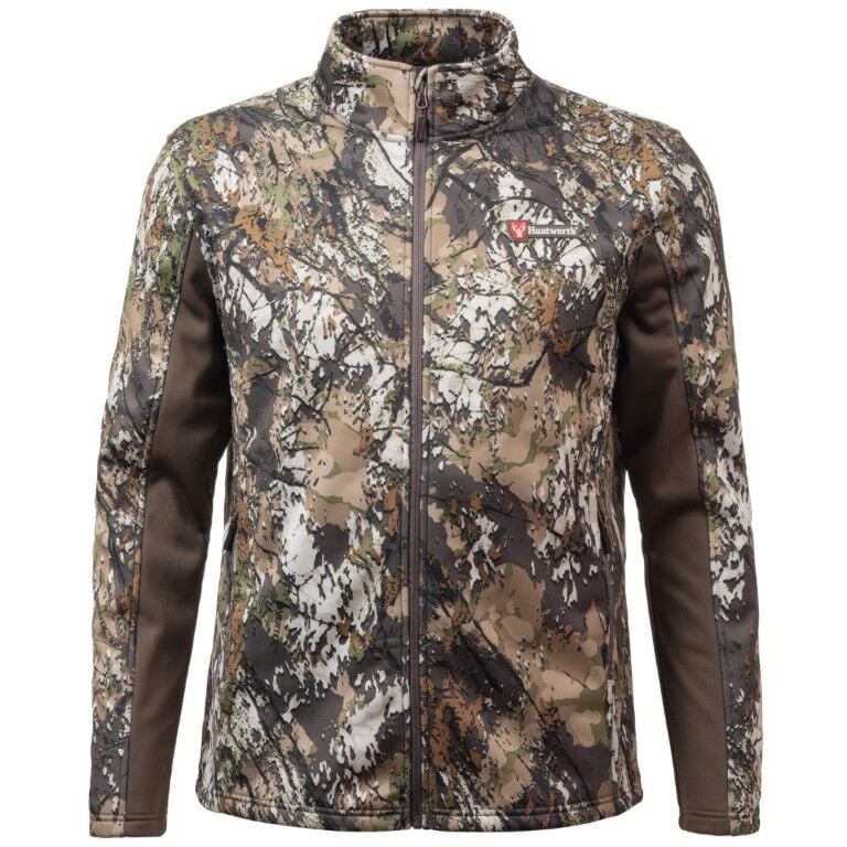 Huntworth Men's Mid Weight Fleece Interior Soft Shell Jacket