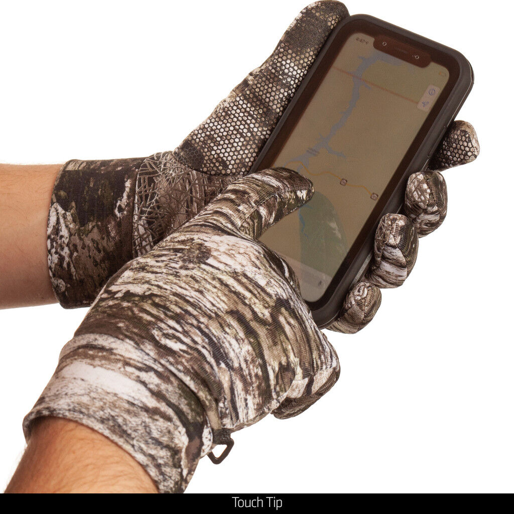 Huntworth Men's Macon Lightweight Grid Fleece Hunting Gloves