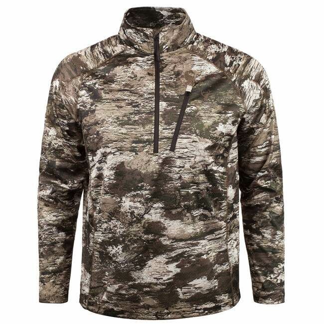 Huntworth Men's Light Weight Pique Knit 1/4 Zip Pullover - Tarnen, 2XL