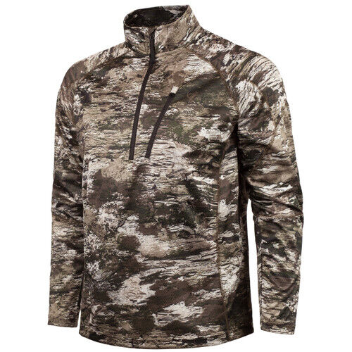 Huntworth Gadsden 1/4-In Zip Lightweight Tarnen Shirt, L