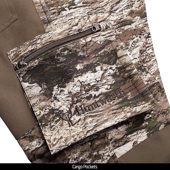 Huntworth Men's Midweight Soft Shell Fleece-Interior Pants