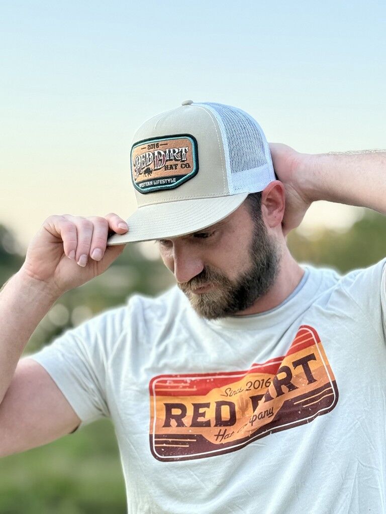 Red Dirt Hat Co. Men's Lifestyle Flat Bill Snapback Cap